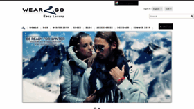 What Wear2go.com website looked like in 2019 (4 years ago)