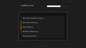 What Wubbzy.com website looked like in 2019 (4 years ago)