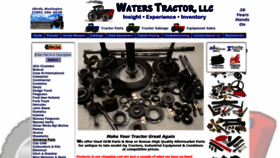 What Waterstractor.com website looked like in 2019 (4 years ago)