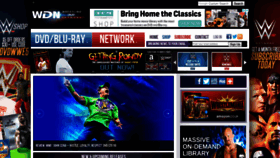 What Wrestlingdvdnetwork.com website looked like in 2019 (4 years ago)