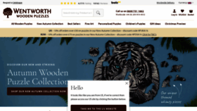 What Wentworthpuzzles.com website looked like in 2019 (4 years ago)
