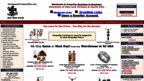 What Wholesalechristiangifts.com website looked like in 2019 (4 years ago)