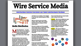 What Wireservice.ca website looked like in 2019 (4 years ago)