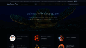 What Wallpapercave.com website looked like in 2019 (4 years ago)