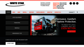 What Whitestarmachinery.com website looked like in 2019 (4 years ago)