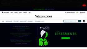What Waterstones.com website looked like in 2019 (4 years ago)