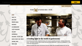 What Waterside-inn.co.uk website looked like in 2019 (4 years ago)