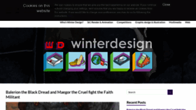 What Winterdesign.it website looked like in 2019 (4 years ago)