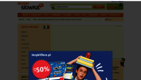 What Wloski.slowka.pl website looked like in 2019 (4 years ago)