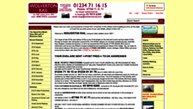 What Wolvertonrail.com website looked like in 2019 (4 years ago)