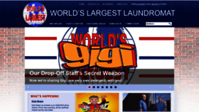 What Worldslargestlaundry.com website looked like in 2019 (4 years ago)