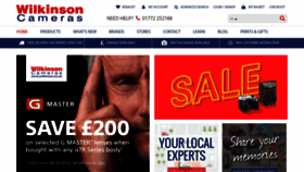 What Wilkinson.co.uk website looked like in 2019 (4 years ago)