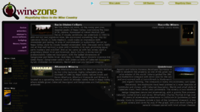 What Winezone.com website looked like in 2019 (4 years ago)