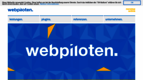 What Web-piloten.de website looked like in 2019 (4 years ago)