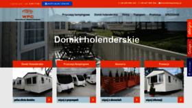 What Wpc-domkiholenderskie.pl website looked like in 2019 (4 years ago)