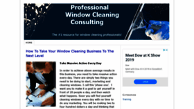 What Windowcleaningconsulting.com website looked like in 2019 (4 years ago)