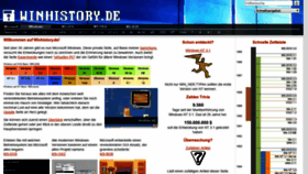 What Winhistory.de website looked like in 2019 (4 years ago)