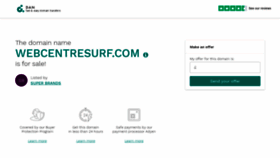What Webcentresurf.com website looked like in 2019 (4 years ago)