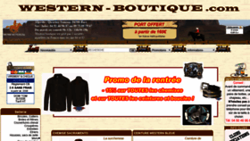 What Western-boutique.com website looked like in 2019 (4 years ago)
