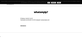 What Whatsmyip.de website looked like in 2019 (4 years ago)