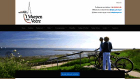 What Waepen.nl website looked like in 2019 (4 years ago)