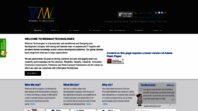 What Webmaxtechnologies.com website looked like in 2019 (4 years ago)
