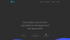What Walliecreation.com website looked like in 2019 (4 years ago)