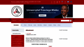 What Wssm.edu.pl website looked like in 2019 (4 years ago)