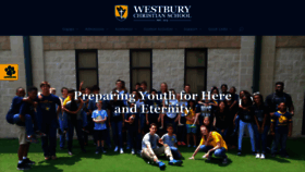 What Westburychristian.org website looked like in 2019 (4 years ago)