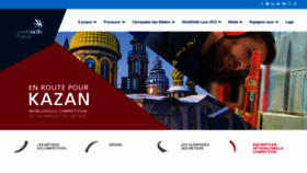 What Worldskills-france.org website looked like in 2019 (4 years ago)