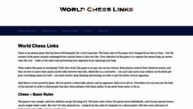 What Worldchesslinks.net website looked like in 2019 (4 years ago)