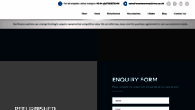What Woodworkmachinery.co.uk website looked like in 2019 (4 years ago)