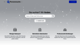 What Wir-suchen-dich.de website looked like in 2019 (4 years ago)