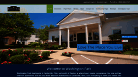 What Washingtonparkapts.com website looked like in 2019 (4 years ago)