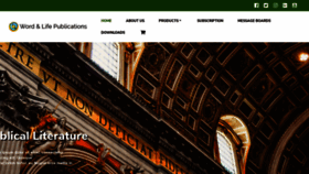 What Wordandlife.org website looked like in 2019 (5 years ago)