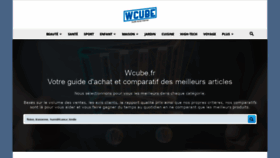 What Wcube.fr website looked like in 2019 (4 years ago)