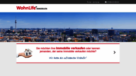 What Wohnlife.de website looked like in 2019 (4 years ago)