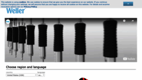What Weller.de website looked like in 2019 (4 years ago)