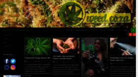 What Weed.co.za website looked like in 2019 (4 years ago)