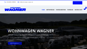 What Wohnwagen-wagner.de website looked like in 2019 (4 years ago)