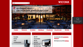 What Wicona.de website looked like in 2019 (4 years ago)