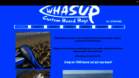 What Whasup.co.uk website looked like in 2019 (4 years ago)