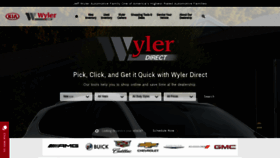 What Wyler.com website looked like in 2019 (4 years ago)