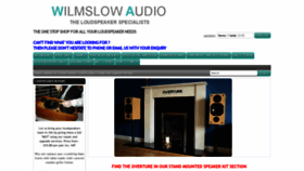 What Wilmslow-audio.co.uk website looked like in 2019 (4 years ago)
