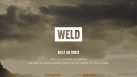 What Weldtheweb.com website looked like in 2019 (5 years ago)