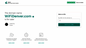 What Wifidenver.com website looked like in 2019 (5 years ago)