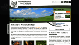 What Woodcraftschool.co.uk website looked like in 2019 (4 years ago)