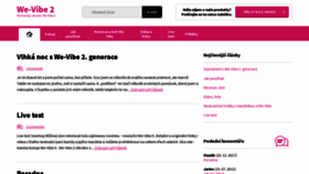 What Wevibe2.cz website looked like in 2019 (4 years ago)