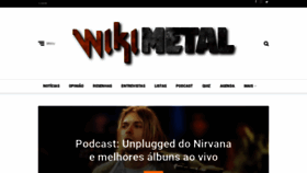 What Wikimetal.com.br website looked like in 2019 (4 years ago)