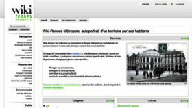 What Wiki-rennes.fr website looked like in 2019 (4 years ago)
